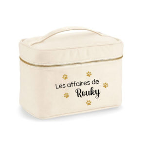 trousse vanity personnalisée